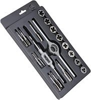 Резьбонарезной набор M3-M12 115CrV3 Bucovice 310125, 18 предметов Резьбонарезной набор M3-M12 115CrV3 Bucovice 310125, 18 предметов