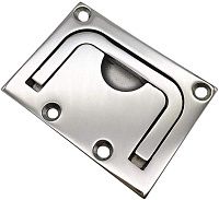 Откидная ручка для лодки 58х76 мм N84C7-2, нержавеющая сталь А4 Откидная ручка для лодки 58х76 мм N84C7-2, нержавеющая сталь А4