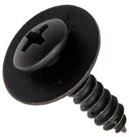 Саморез автомобильный с полукруглой головкой и шайбой 6х18 мм К2039 Саморез автомобильный с полукруглой головкой и шайбой 6х18 мм К2039