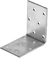 Уголок крепежный 60х60х40 мм, горячий цинк Уголок крепежный 60х60х40 мм, горячий цинк
