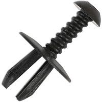 Клипса автомобильная с резьбовым штырьком 1888 Клипса автомобильная с резьбовым штырьком 1888