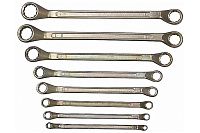 Набор накидных гаечных ключей изогнутых 8 шт, 7 - 22 мм, STAYER 27143-H8 Набор накидных гаечных ключей изогнутых 8 шт, 7 - 22 мм, STAYER 27143-H8