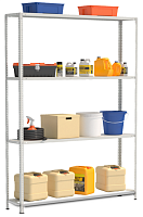 Стеллаж металлический до 100 кг, 4 полки Металл-завод СТФ 1534-2,0 2000х1500х300 мм Стеллаж металлический до 100 кг, 4 полки Металл-завод СТФ 1534-2,0 2000х1500х300 мм