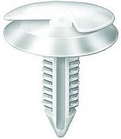 Клипса автомобильная нажимная 0225 Клипса автомобильная нажимная 0225