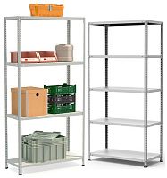 Стеллаж металлический до 100 кг, 5 полок Металл-завод СТФЛ 1045 Стеллаж металлический до 100 кг, 5 полок Металл-завод СТФЛ 1045