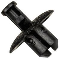 Клипса автомобильная с нажимным штырьком 0162 Клипса автомобильная с нажимным штырьком 0162