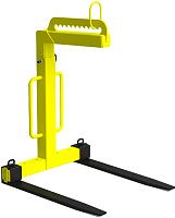 Захват вилочный с переставными лапами для поддонов г/п 2 т ZVPL 2 Захват вилочный с переставными лапами для поддонов г/п 2 т ZVPL 2