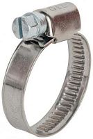 Хомут червячный ZIP 110-130/16, нержавеющая сталь W4 Хомут червячный ZIP 110-130/16, нержавеющая сталь W4