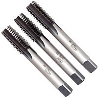 Метчик ручной UNC #4" 115CrV3 PN 8/3015 Bucovice 115004-3, дюймовый, комплект - 3 шт Метчик ручной UNC #4" 115CrV3 PN 8/3015 Bucovice 115004-3, дюймовый, комплект - 3 шт