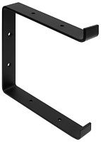 Кронштейн для полок 200 мм Домарт LOFT модель 1 двойной, белый/черный Кронштейн для полок 200 мм Домарт LOFT модель 1 двойной, белый/черный