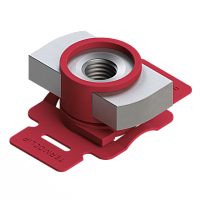 Гайка быстрого монтажа потайная 41 6F М8 TERMOCLIP Гайка быстрого монтажа потайная 41 6F М8 TERMOCLIP