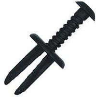 Клипса автомобильная с резьбовым штырьком 852 Клипса автомобильная с резьбовым штырьком 852