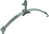 Держатель молниеприёмника на коньке кровли, одиночная конструкция, D=10 мм DEHN 123110, нержавеющая сталь Держатель молниеприёмника на коньке кровли, одиночная конструкция, D=10 мм DEHN 123110, нержавеющая сталь