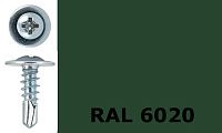 Саморез-клоп с буром 4,2х19 окрашенный, RAL 6020 (хромовый зелёный) Саморез-клоп с буром 4,2х19 окрашенный, RAL 6020 (хромовый зелёный)