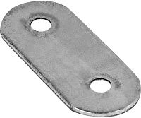 Пластина бытовая 40х16х1,5 мм, оцинкованная сталь Пластина бытовая 40х16х1,5 мм, оцинкованная сталь