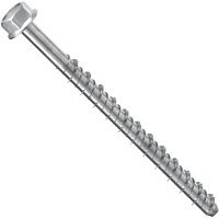 Анкерный шуруп по бетону 12х90 с увеличенной шестигранной головкой Holz Technic SKR1290, оцинкованная сталь Анкерный шуруп по бетону 12х90 с увеличенной шестигранной головкой Holz Technic SKR1290, оцинкованная сталь