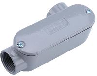 Коробка распределительная угловая левая Fortisflex КРВ-Л, алюминий Коробка распределительная угловая левая Fortisflex КРВ-Л, алюминий