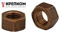 Гайка шестигранная М18 DIN 934, медная Гайка шестигранная М18 DIN 934, медная