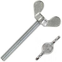 Винт барашковый М6х45 DIN 316 (немецкий тип), чугун оцинкованный Винт барашковый М6х45 DIN 316 (немецкий тип), чугун оцинкованный