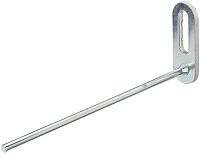 Крючок прямой 120 мм Gah Alberts 805630, оцинкованная сталь Крючок прямой 120 мм Gah Alberts 805630, оцинкованная сталь