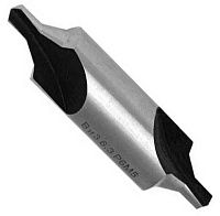 Сверло центровочное с предохранительным конусом 4 мм тип В ГОСТ 14952-75 Волжский инструмент 5023006 Сверло центровочное с предохранительным конусом 4 мм тип В ГОСТ 14952-75 Волжский инструмент 5023006