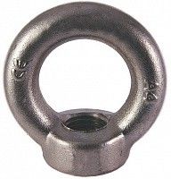 Рым-гайка М18 DIN 582, нержавеющая сталь А4 Рым-гайка М18 DIN 582, нержавеющая сталь А4