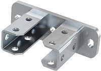 Фланец седельный для профиля FUS Fischer SF L124 538126, горячеоцинкованная сталь Фланец седельный для профиля FUS Fischer SF L124 538126, горячеоцинкованная сталь