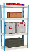 Стеллаж металлический до 300 кг, 4 полки Металл-завод МКФ 15614-2,5 2500х1525х610 мм Стеллаж металлический до 300 кг, 4 полки Металл-завод МКФ 15614-2,5 2500х1525х610 мм