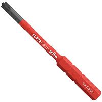Бита диэлектрическая SL/PZ2х75 мм SoftFinish electric slimBits Wiha 34590 Бита диэлектрическая SL/PZ2х75 мм SoftFinish electric slimBits Wiha 34590