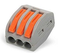 Универсальная рычажная клемма серии 222, упаковка 50 шт. Универсальная рычажная клемма серии 222, упаковка 50 шт.