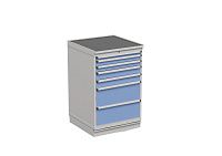 Тумба с выдвижными ящиками высота 1100 мм, нагрузка на ящик 75 кг 70/110, Treston 61307023 Тумба с выдвижными ящиками высота 1100 мм, нагрузка на ящик 75 кг 70/110, Treston 61307023