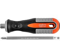 Отвертка двуxсторонняя РН1,SL5x100 мм Ombra ROUND GRIP 755110 Отвертка двуxсторонняя РН1,SL5x100 мм Ombra ROUND GRIP 755110