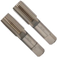 Метчик ручной М15х2 мм HSS-G Volkel 27356-2PC, метрическая резьба, комплект - 2 шт Метчик ручной М15х2 мм HSS-G Volkel 27356-2PC, метрическая резьба, комплект - 2 шт