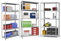 Стеллаж металлический до 200 кг, 5 полок Металл-завод СТФУ-П 1065 Стеллаж металлический до 200 кг, 5 полок Металл-завод СТФУ-П 1065