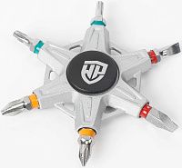 Набор бит SL, PH, TX, C1/4" вращающийся корпус Workpro WP221065, Cr-V, 6 предметов Набор бит SL, PH, TX, C1/4" вращающийся корпус Workpro WP221065, Cr-V, 6 предметов