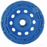 Чашка шлифовальная алмазная двухрядная 125"DR Tyrolit D280303AM Чашка шлифовальная алмазная двухрядная 125"DR Tyrolit D280303AM