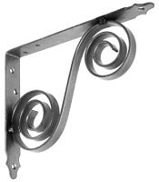 Кронштейн для полок фигурный 200х150 мм Домарт модель 6, без покрытия Кронштейн для полок фигурный 200х150 мм Домарт модель 6, без покрытия