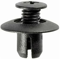 Клипса автомобильная с резьбовым штырьком 0201 Клипса автомобильная с резьбовым штырьком 0201