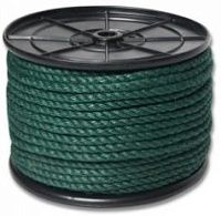 Канат джутовый тросовой свивки, зеленый (на катушке 200 мм) Канат джутовый тросовой свивки, зеленый (на катушке 200 мм)