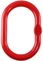 Звено для строп 2,12 т (7-8 мм) NR DIN 5688, класс прочности 8, сталь Звено для строп 2,12 т (7-8 мм) NR DIN 5688, класс прочности 8, сталь