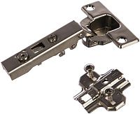 Петля мебельная вкладная 35 мм Hettich 953164, никелированная сталь Петля мебельная вкладная 35 мм Hettich 953164, никелированная сталь