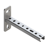 Консоль монтажная 28х18 TERMOCLIP, оцинкованная сталь Консоль монтажная 28х18 TERMOCLIP, оцинкованная сталь