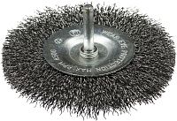 Щетка дисковая гофрированная для дрели 75 мм № 154 Профоснастка Мастер 20203004, сталь Щетка дисковая гофрированная для дрели 75 мм № 154 Профоснастка Мастер 20203004, сталь