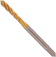 Метчик машинный спиральный UNC 3/8" DIN 371 HSSE-TiN H-Tools 74718ETHT, дюймовая резьба Метчик машинный спиральный UNC 3/8" DIN 371 HSSE-TiN H-Tools 74718ETHT, дюймовая резьба