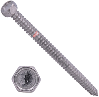 Саморез с шестигранной головкой 6,3х100 DIN 7976 (ISO 1479) форма C, нержавеющая сталь А2 Саморез с шестигранной головкой 6,3х100 DIN 7976 (ISO 1479) форма C, нержавеющая сталь А2