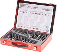 Набор сверл по металлу 1-10 мм, 170 шт HSS-G, DIN 338 Ruko 214200 Набор сверл по металлу 1-10 мм, 170 шт HSS-G, DIN 338 Ruko 214200