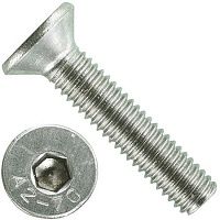 Винт потай с внутренним шестигранником DIN 7991 М5х22 нержавеющая сталь А2, 100 шт Винт потай с внутренним шестигранником DIN 7991 М5х22 нержавеющая сталь А2, 100 шт