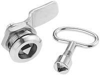 Замок щитовой треугольный FD25C-2DK, нержавеющая сталь А2 Замок щитовой треугольный FD25C-2DK, нержавеющая сталь А2