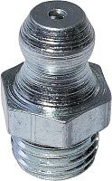 Пресс-масленка прямая DIN 71412 с конической головкой и метрической резьбой, оцинкованная сталь Пресс-масленка прямая DIN 71412 с конической головкой и метрической резьбой, оцинкованная сталь