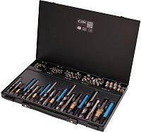 Набор для восстановления резьбы VC87 М5-М12 мм Volkel V-Coil 04087, 130 предметов, метрическая резьба Набор для восстановления резьбы VC87 М5-М12 мм Volkel V-Coil 04087, 130 предметов, метрическая резьба